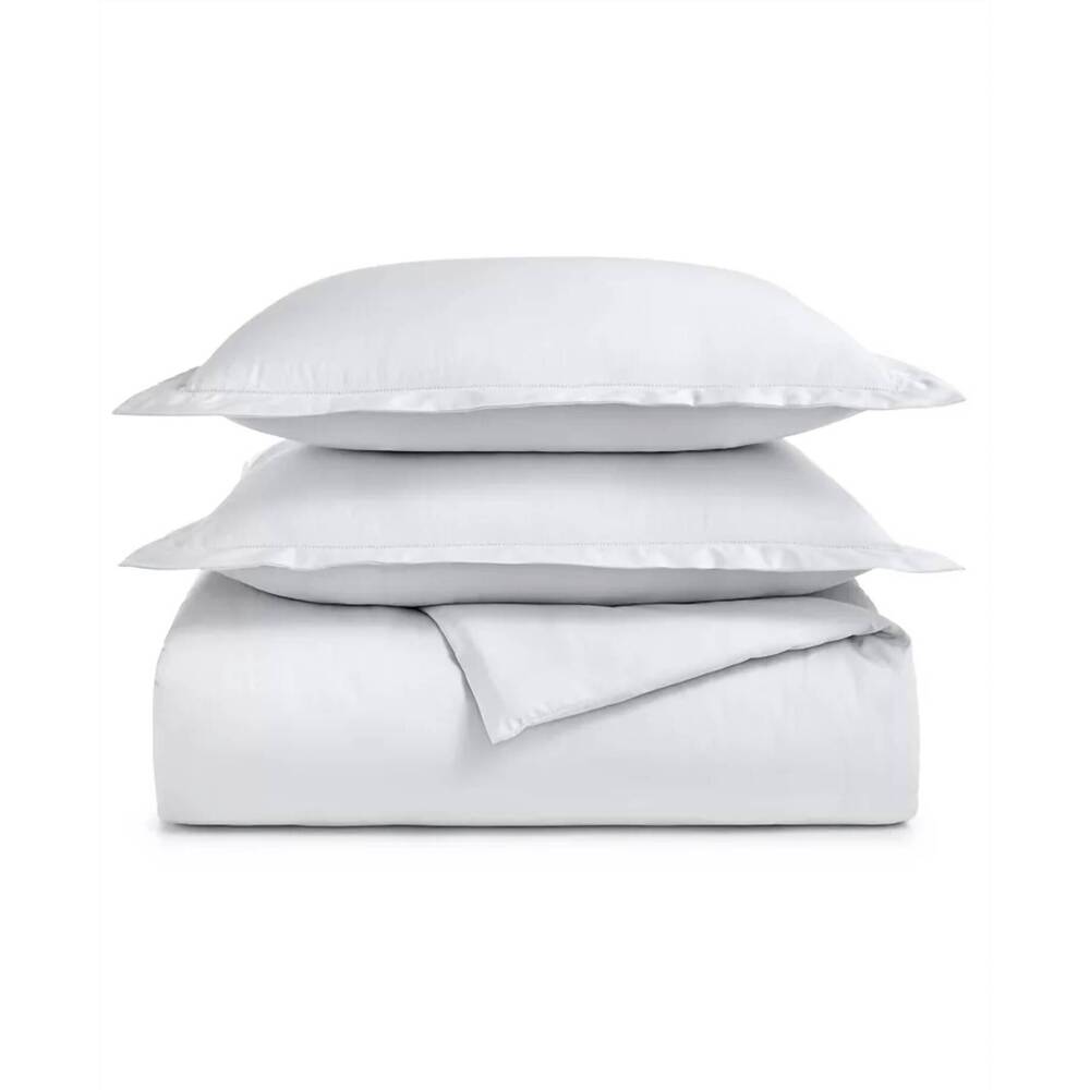 NEW CHARTER CLUB LUXURY 550-thread count cotton duvet cover 2-piecs e set twin i